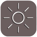 Logo of Brightness Controller android Application 