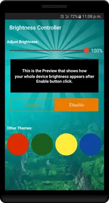 Brightness Controller android App screenshot 10